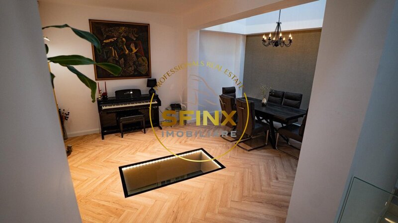 Floreasca, 8 room luxury villa, fully furnished and equipped, garage, terrace