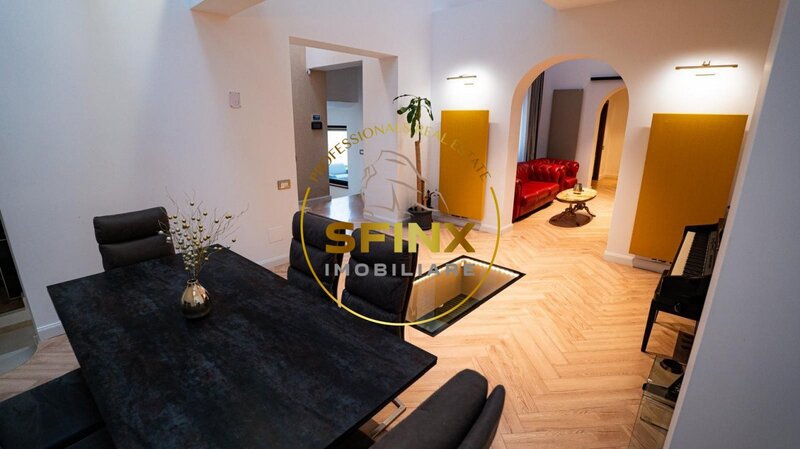 Floreasca, 8 room luxury villa, fully furnished and equipped, garage, terrace