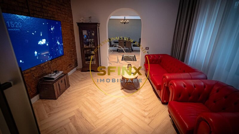 Floreasca, 8 room luxury villa, fully furnished and equipped, garage, terrace